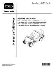 Toro Navette Vista EFI Manuel De L'utilisateur