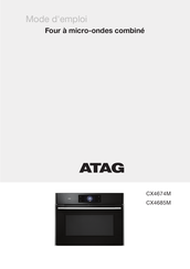 Atag CX4674M/A07 Mode D'emploi