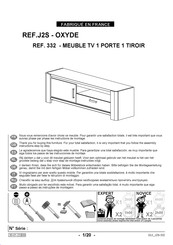 Gautier OXYDE 332 Instructions De Montage