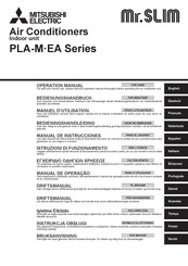 Mitsubishi Electric Mr.SLIM PLA-M EA Série Manuel D'utilisation