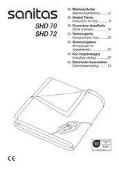 Sanitas SHD 72 Mode D'emploi