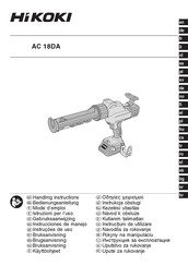 HIKOKI AC 18DA Mode D'emploi