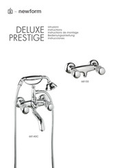 newform DELUXE PRESTIGE 68140C Instructions De Montage