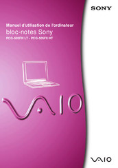 Sony VAIO PCG-505FX/KT Manuel D'utilisation