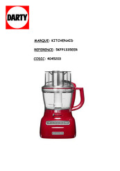 KitchenAid 5KFP1335EER Mode D'emploi