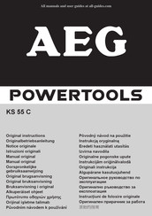 Aeg KS 55 C Notice Originale