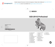 Bosch 3 601 BA0 4 Notice Originale