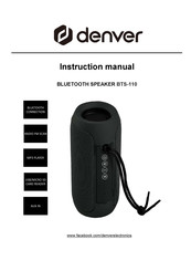 Denver BTS-110 Manuel D'instructions