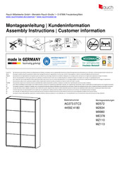 Rauch ME378 Instructions De Montage