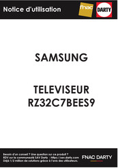 Samsung RZ32 6 Serie Manuel D'utilisation