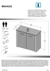 Forte MGAK223 Notice De Montage