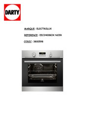 Electrolux EEC2400BOX Notice D'utilisation