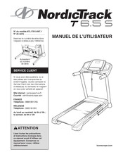 NordicTrack T 6.5 S Manuel De L'utilisateur