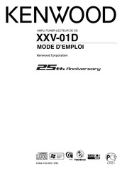 Kenwood 25th Anniversary XXV-01D Mode D'emploi