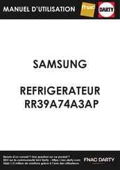 Samsung RR39A74A3AP Manuel D'utilisation