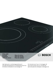 Bosch PIA6 Q16E Serie Notice D'utilisation Et De Montage