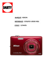 Nikon COOLPIX S5200 Manuel De Référence