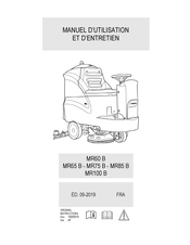 Fimap MR75 B Manuel D'utilisation Et D'entretien