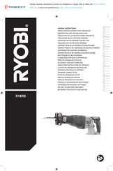 Ryobi R18RS-0 Traduction Des Instructions Originales