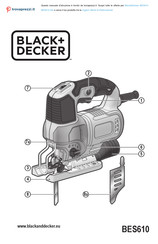 Black & Decker BES610 Traduction De La Notice D'instructions Originale