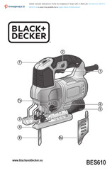 Black & Decker BES610-QS Traduction De La Notice D'instructions Originale