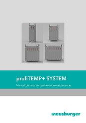 Meusburger profiTEMP+ SYSTEM Manuel De Mise En Service