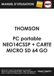 THOMSON NEO14CSSP Manuel De L'utilisateur