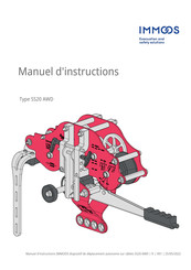 IMMOOS SS20 AWD Manuel D'instructions