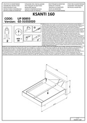 INOSIGN KSANTI 160 UP 00893 Instructions D'assemblage