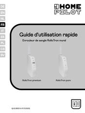 HOME PILOT RolloTron pure Guide D'utilisation Rapide