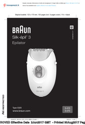 Braun Silk-epil 3 3-410 Mode D'emploi
