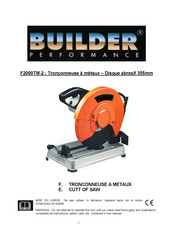 Builder F2000TM-2 Mode D'emploi