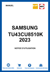 Samsung TU43CU8510K E-Manual