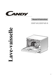 Candy CDCF 6/E-S Manuel D'instructions