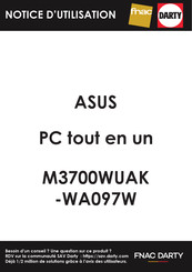 Asus M3200WU Manuel De L'utilisateur