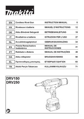 Makita DRV150ZJ Manuel D'instructions