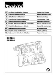 Makita DHR264RT2 Manuel D'instructions