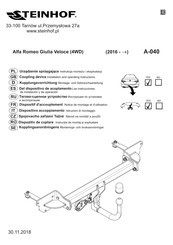 Steinhof A-040 Notice De Montage Et D'utilisation