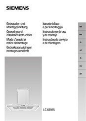 Siemens LC 66955 Mode D'emploi Et Notice De Montage