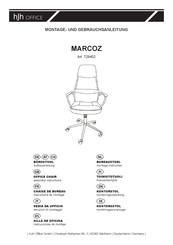 hjh OFFICE MARCOZ 729452 Instructions De Montage Et D'utilisation