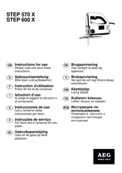 AEG STEP 600 X Instructions D'utilisation