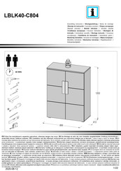Forte LBLK40-C804 Notice De Montage