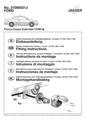 Jaeger 21060521J Instructions De Montage