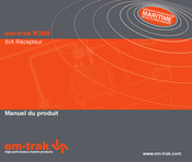 Em-Trak R300 Manuel Du Produit