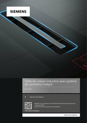 Siemens EH611BE15E/20 Manuel D'utilisation