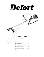 Defort DDT-1400A Mode D'emploi