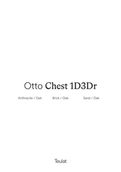 Teulat Otto Chest 1D3Dr Notice De Montage