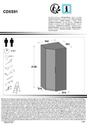 Forte CDXS91 Notice De Montage