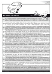 ECS Electronics BD-003-BX Instructions De Montage