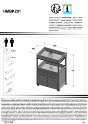 Forte HMBK201 Notice De Montage